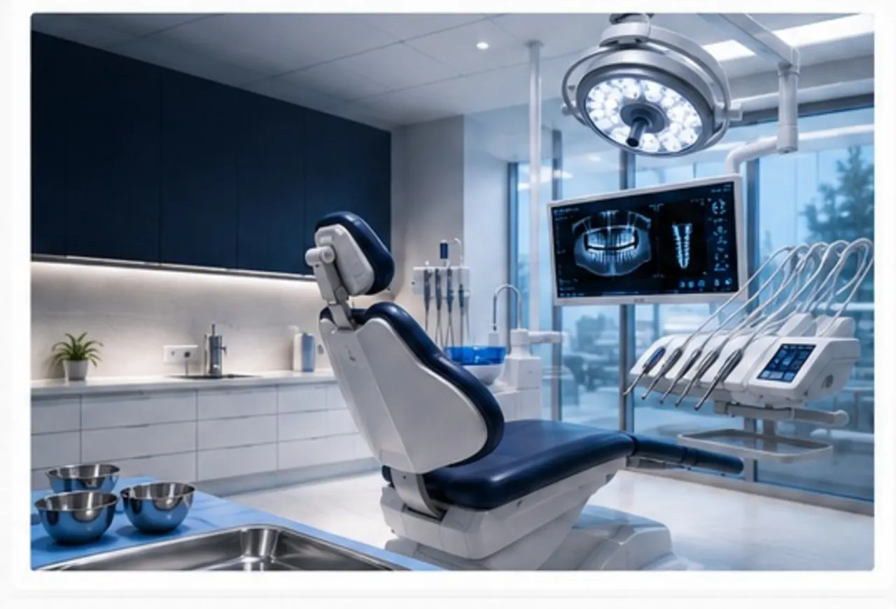Modern, advanced dental implant facility at Dr. Gowds Dental Hospital
